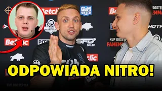 "CZY Z UST TEGO CZŁOWIEKA TO BRZMI POWAŻNIE?!" PASUT ODPOWIADA NA SŁOWA NITRO!