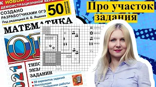 ЗАДАНИЯ ПРО УЧАСТОК ОГЭ математика 2021 Ященко 50 вариантов