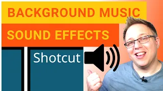 Audio in Shotcut - How to Add Background Music and Sound Effects