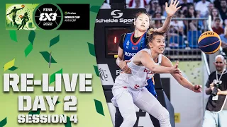 RE-LIVE | Crelan FIBA 3x3 WORLD CUP 2022 | Day 2/Session 4