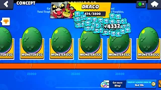 ✅FREE MONSTER EGGS AND NEW BRAWLER??!🥳🎁 COMPLETE AMAZING REWARDS🤑😭 | Brawl Stars