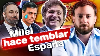 MILEI destroza a Pedro Sánchez en discurso en ESPAÑA | Agustín Laje