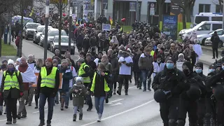 Schweriner Corona-Proteste: Veranstalter teilt bedenkliche Inhalte auf Telegram