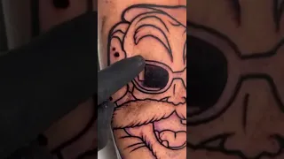 MASTER BUTEN TATTOO FROM DRAGON BALLZ CHARACTER