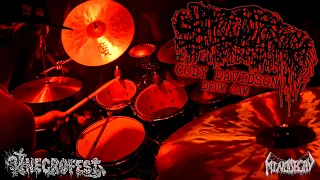 Sanguisugabogg - Cody Davidson [Live Drum Cam] at Necrofest, June 3rd, 2023