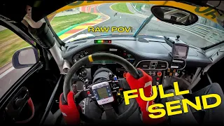 INSANE SIDEWAYS Onboard at Spa | Porsche 997 GT3 CUP "R" 4K