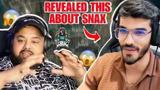 Goldy Bhai Revealed UNKNOWN Fact About Snax😱