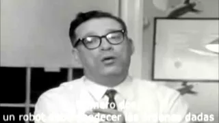 Isaac Asimov's Laws of Robotics (subtitled in spanish)