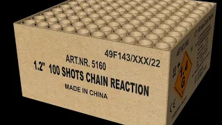1.2" Chain Reaction 100 shots | Magnum Vuurwerk