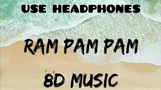 Natti Natasha x Becky G - Ram Pam Pam (8D Audio) | 8D Music