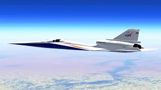 US Air Force Supersonic Aircraft With Silencer