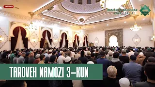 Taroveh namozi 3-kun MIrbobo ota jome masjidi