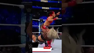 Liv Morgan did the Matrix move and Pins Zelina Vega