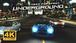 NEED FOR SPEED UNDERGROUND REMASTERED 2022 Story Part 2 [4K]