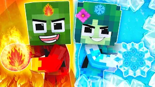 Monster School : Baby Zombie x Squid Game Doll Hot And Cold Battle -  Minecraft Animation