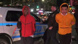 Teens Arrested after Smoke Shop Fight / Midtown, Manhattan NYC 3.29.23