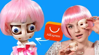 Кукла с AliExpress С ЛИЦАМИ НА МАГНИТАХ: обзор и сравнение с Pullip