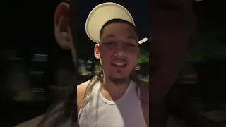 12 pulled up on King Ace (Instagram Live)