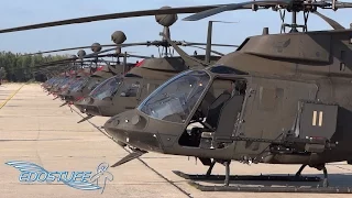 OH-58D Kiowa Warrior 16x Helicopter Squadron - Zemunik AFB Presentation - Croatia HD