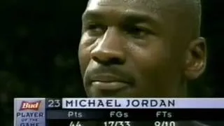 MICHAEL JORDAN: 44 pts vs New York Knicks (1998.01.09)