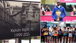 "London Marathon Honors Kelvin Kiptum: Emotional Tribute"