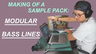 minimal house modular basslines - Making of a sample pack | distilled noise