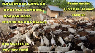 KAYA MONG MAGING MILYONARYO SA GOAT FARMING | ANG SIKRETO AT DISKARTE NG SUCCESSFUL GOAT BREEDER