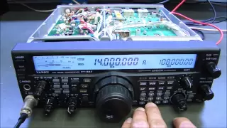 YAESU FT-847 INSPEÇÃO PRÉ COMPRA E REVISÃO GERAL