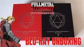 Fullmetal Alchemist Brotherhood Blu-Ray Box Set Unboxing