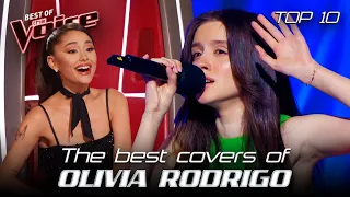 Outstanding OLIVIA RODRIGO covers on The Voice | Top 10