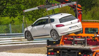 NÜRBURGRING DANGEROUS Moments, CRAZY Bikers & MANY Fails Touristenfahrten Nordschleife 01 05 2024