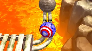 Rolling adventure balls‏ - SpeedRun Gameplay Level 2128