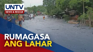 Lahar mula sa Mt. Kanlaon, dumaloy sa La Castellana, Negros Occ.; Forced evacuation, ipinatupad