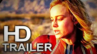 CAPTAIN MARVEL Powers Origin Official Trailer NEW (2019) Superhero Movie 4K