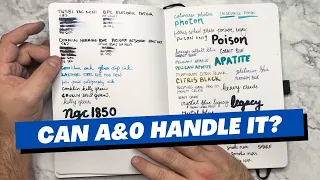 Can I use fountain pens in Archer & Olive Notebooks?