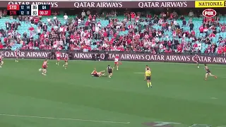 Last 41 seconds Sydney Swans vs St Kilda round 12 2021