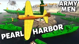 PLASTIC PEARL HARBOR ? Army Men & Aircraft Carriers ! A.M.O.W