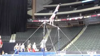 Jonathan Horton - 2011 Visa Championships Podium Training - High Bar