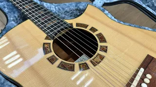 Super EXPENSIVE Acoustic design, trying to replicate a Somogyi Guitar