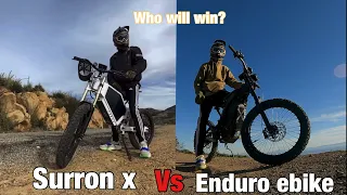 Surron x vs Enduro Ebike![best comparison of 2022