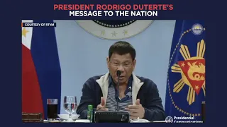 Duterte: Bar the unvaccinated from leaving houses