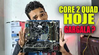 KIT 775 CORE 2 QUAD COM GTX 1050 3GB ADIVINHA QUEM GARGALOU ? EXPLODI O QUAD NO FORTNITE