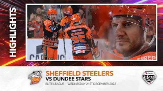 Sheffield Steelers v Dundee Stars - EIHL - 21st December 2022