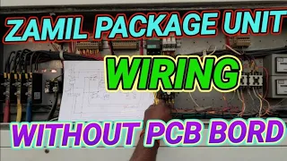 zamil package a/c wiring bina PCB bord #digital how to make zamil package wiring without PCB bord #l