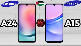 Samsung A15 VS Samsung A24