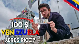 ¿Que se puede COMPRAR con 100 DOLARES en VENEZUELA? 🇻🇪 ¿eres rico?