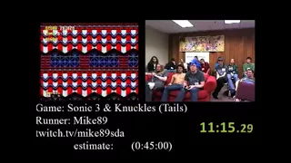 Sonic the Hedgehog 3 & Knuckles (Tails) by Mike89 in 47:47 - AGDQ 2012