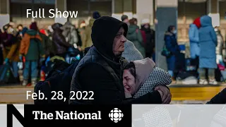 CBC News: The National | Russia-Ukraine, Volodymyr Zelensky, COVID travel rules