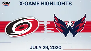 NHL Highlights | Hurricanes vs. Capitals – Jul. 29, 2020