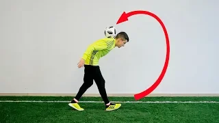 Learn to do NECK STALL! Easy freestyle football trick tutorial!